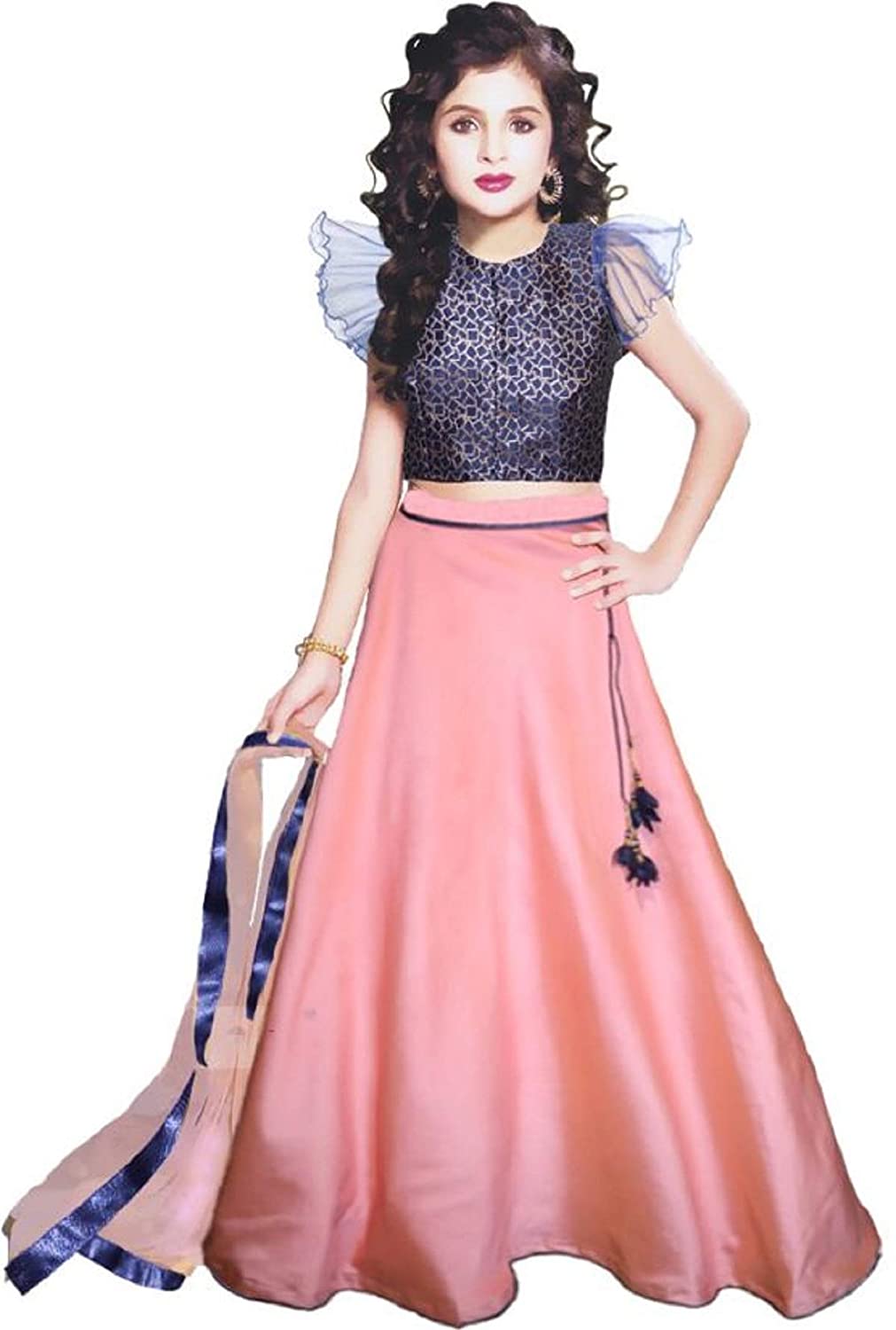 Designear Wear Kids Lehenga at best price in Hyderabad by Chandrika Designs  | ID: 10828302388